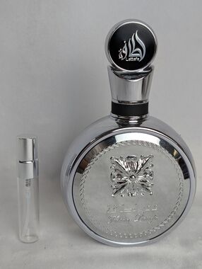 3/$18 5ml Lattafa Fahkar Platin Decant